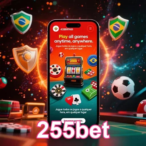 Imagem promocional do aplicativo 255bet mostrando opções de apostas e novidades no site 255bet.