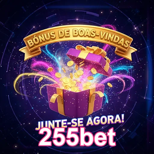Imagem promocional do 255bet destacando bônus especial, site 255bet para apostas e jogos online.